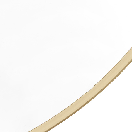 Holworth Large Round Mirror Gold 800x35x800