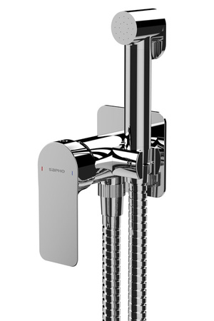 PAX bateria bidetowa podtynkowa ze słuchawką i wężem, chrom