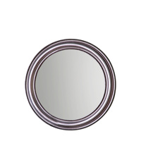 Guston Round Mirror Pewter