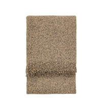 Melange Acrylic Throw Natural 1300x1500mm