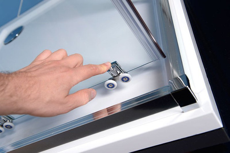 EASY kabina prysznicowa 900x900mm, szkło czyste