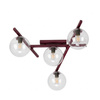 SMART 4 BURGUNDY TRANSPARENT
