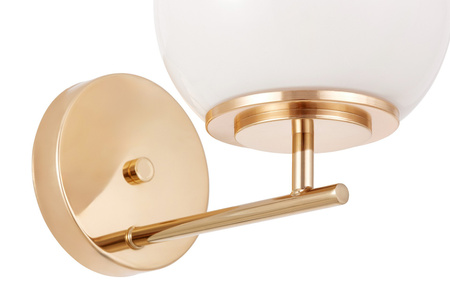 LAMPA ŚCIENNA KINKIET GLAMOUR ZŁOTA ALTONA