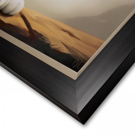 Happiness Is Framed Canvas 910x30x910mm