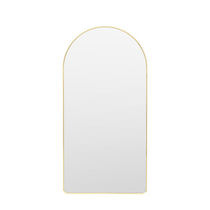 Holworth Arch Mirror Gold 900x35x1800mm