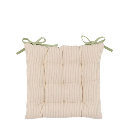 Floret Stamp Seatpads Natural 2pk 400x400mm