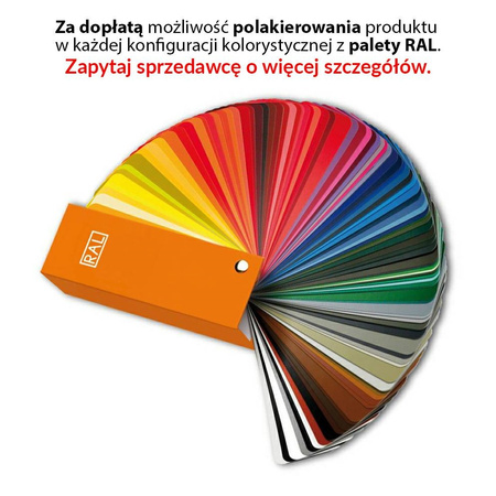 Krzesło HIM białe - włókno szklane