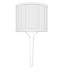 Lampa ścienna SERGIO-1 złota 40 cm