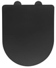 PACO deska WC, SLIM, Soft Close, Easy Take, czarny mat