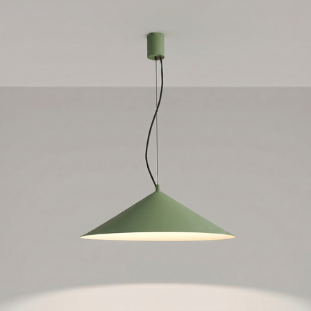 Lampa wisząca FINT zielona oliwka LED 3000K