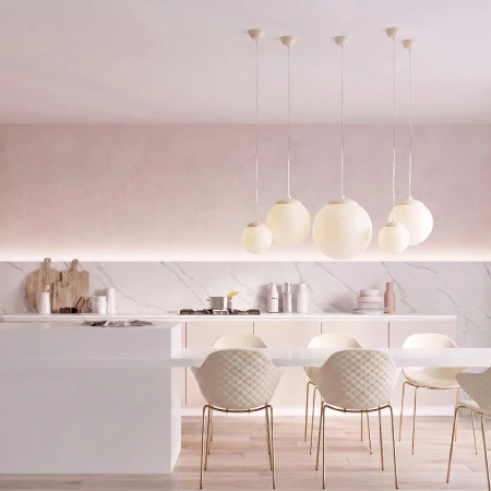 Lampa wisząca UGO 40 beżowa