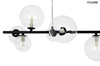 MOOSEE lampa wisząca ALURE LINE 90 czarna