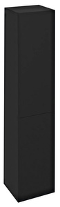 ESPACE słupek wysoki 35x172x32cm, 2 drzwiczki, lewa/prawa, czarny mat