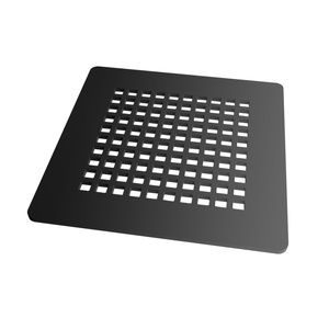 Kratka odpływowa 13X13 gunmetal szczotkowany
