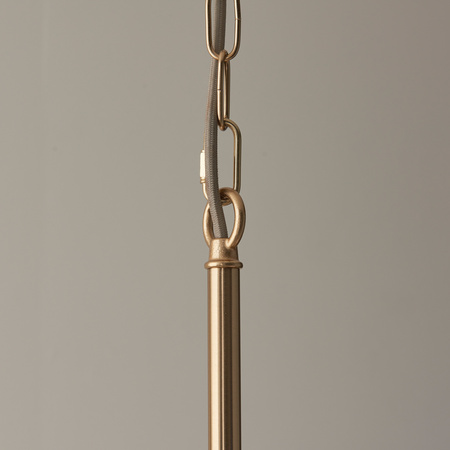 Santiago 5 Pendant Light Fitting Brushed Brass