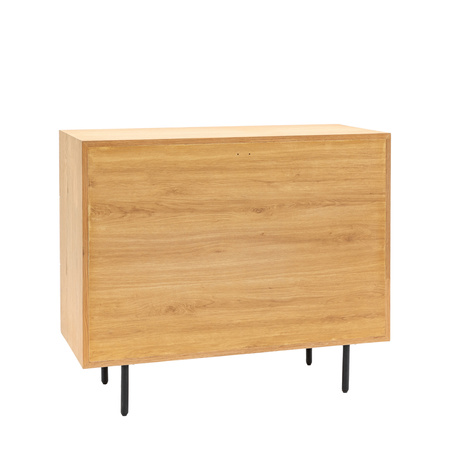 Ashdown 3 Drawer Chest Natural 900x400x750mm