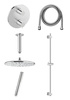Osier SR 2 - Complete concealed shower system chrom