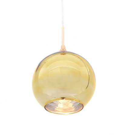 NOWOCZESNA LAMPA WISZĄCA ZŁOTA LOBOS D20