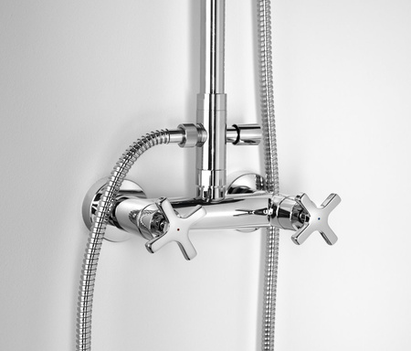 TRAX bateria prysznicowa ścienna do zestawu 990E, chrom