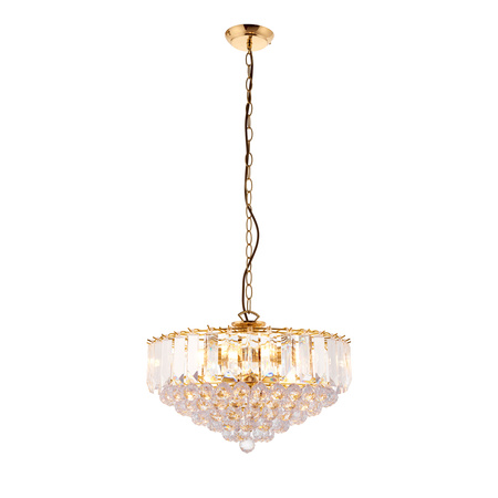 Fargo 3 Pendant Light Chrome 380mm