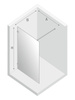 KABINA AVEXA BLACK WALK-IN U 120x200 CZYSTE 6mm ACTIVE SHIELD