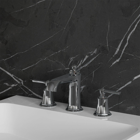 ARMANCE bateria umywalkowa 3-otworowa, chrom połysk