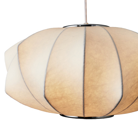 Lampa wisząca SILK V-shape biała 45 cm - nowoczesna i minimalistyczna