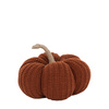 Autumn Knitted Pumpkin Rust 140x80mm