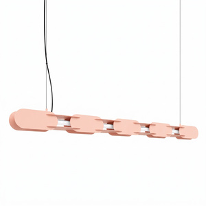Lampa wisząca CHAIN 158 brzoskwiniowa LED 4000K