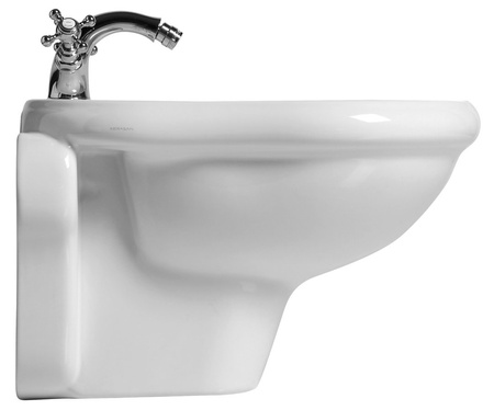 RETRO bidet wiszący 38x52cm, biały
