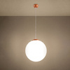 Lampa wisząca UGO 40 ochra czerwona