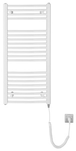ORBIT-E grzejnik elektryczny, obły, 450x960 mm, 300 W, biały