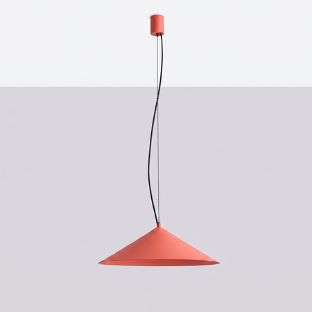 Lampa wisząca FINT czerwona LED 3000K
