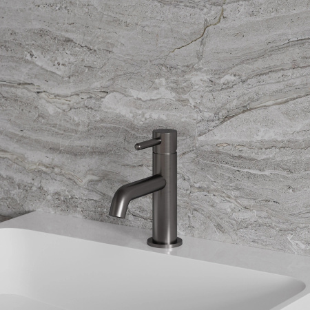 Y bateria umywalkowa, grafit szczotkowany