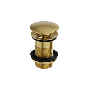 Korek click-clack bez przelewu Orion Brushed Gold
