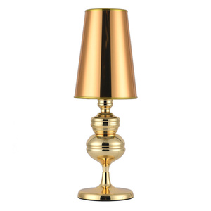 Lampa stołowa QUEEN złota 25 cm