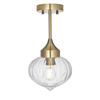 Addington 1 Ceiling Light Brass