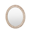 Pimlico Round Mirror White Wash 900mm