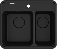 Zlewozmywak granitowy 1.5-komorowy