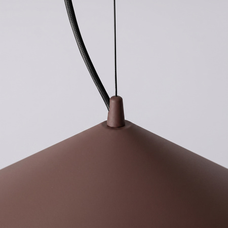 Lampa wisząca FINT brązowa LED 4000K