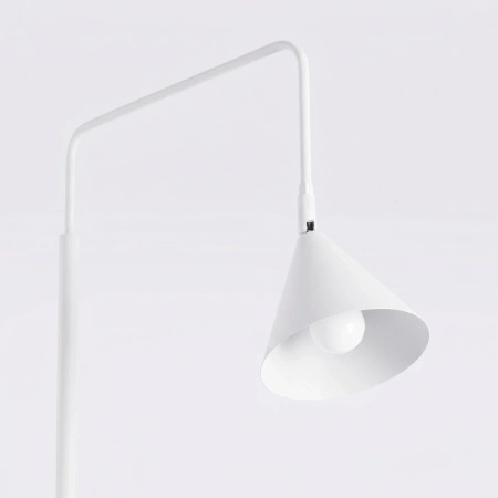 Lampa podłogowa NOX biała