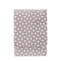 Modern Geo Flannel Throw Grey 1500x2000mm
