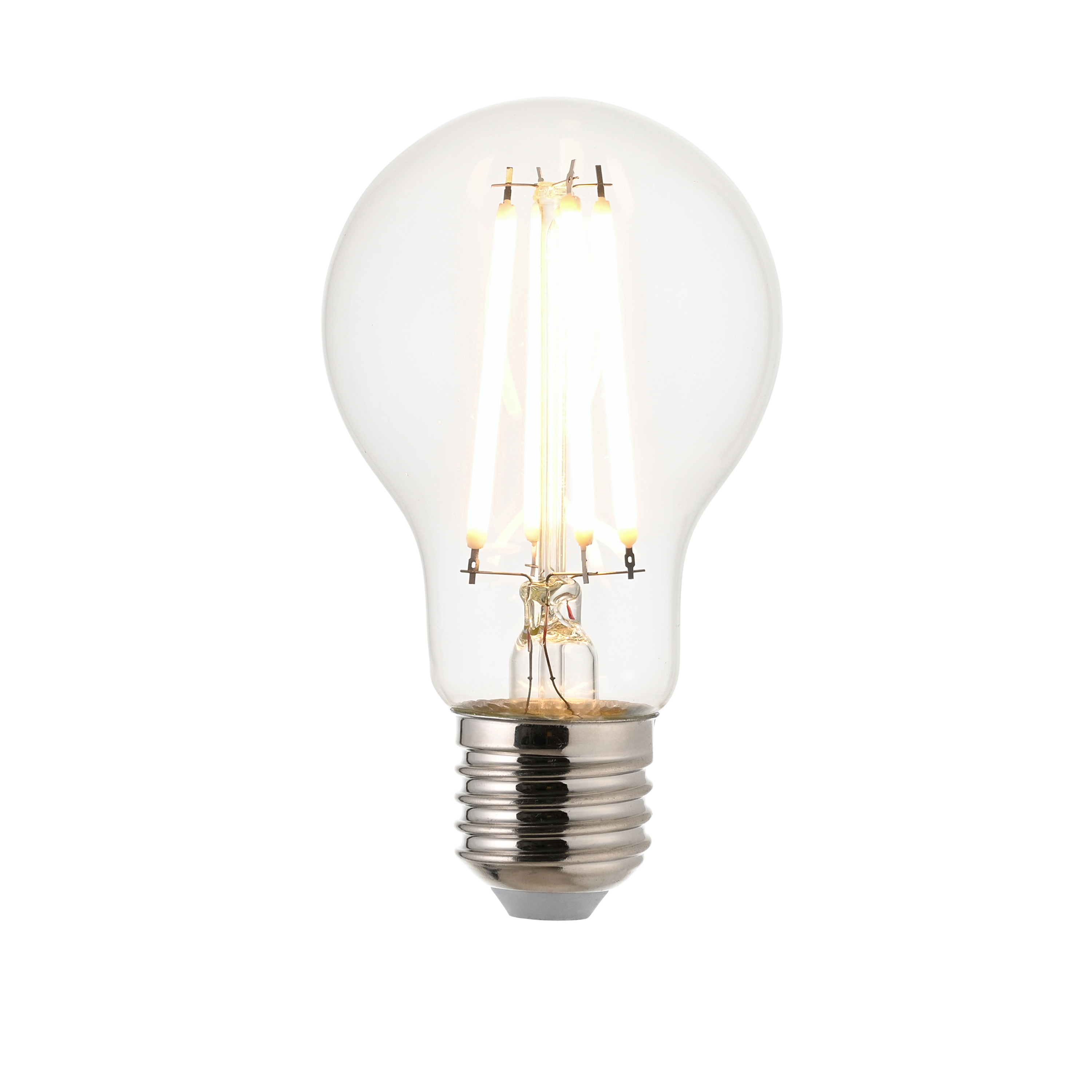 Żarówka LED – ciepła biel, 7W LED E27 ciepła biel, 2700 K, 6 × 6 × 10,5 cm