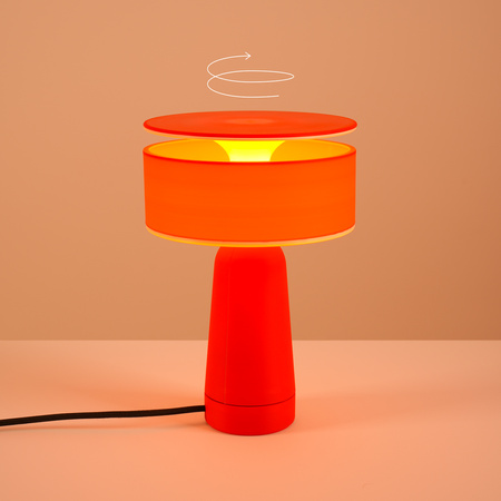 Lampa biurkowa AXO czerwona