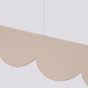 Lampa wisząca BISCUIT taupe LED 3000K