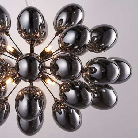Infinity 8 Pendant Light Black Chrome