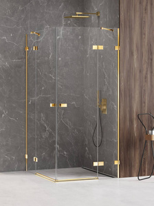 KABINA AVEXA GOLD SHINE PROSTOKĄTNA  80x100x200 CZYSTE 6mm ACTIVE SHIELD