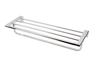 PIAZZA WIESZAK NA RĘCZNIK 60 CM Z PÓŁKĄ, CHROM