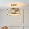 Hudson Ceiling Lamp Antique Brass