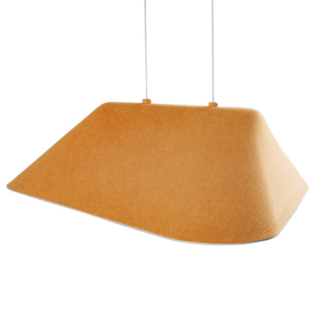 MAXLIGHT P0569 LAMPA WISZACA CARBON EARTH YELLOW&GREY